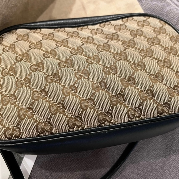 SOLD ! AUTHGucci GG Marmont Canvas bag.W box,Dust bag,tags &cert of authenticity - Picture 9 of 14